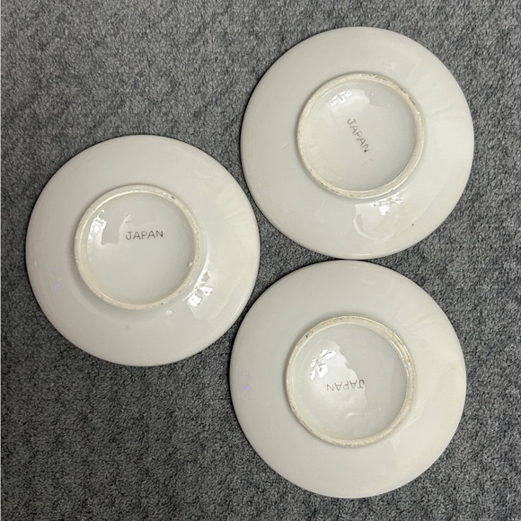 Set of 6 Vintage Risqué Humour Coasters / Ashtrays / Trinket Dishes from Japan - Picture 8 of 8